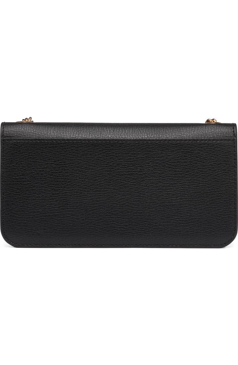 KARL LAGERFELD PARIS Kosette Shoulder Bag, Alternate, color, Black/ Gold