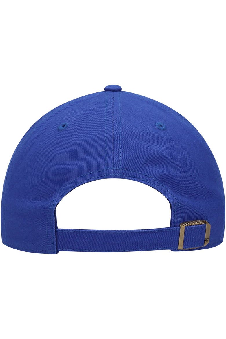 Women's '47 Royal Golden State Warriors Miata Clean Up Logo Adjustable Hat, Alternate, color, Royal