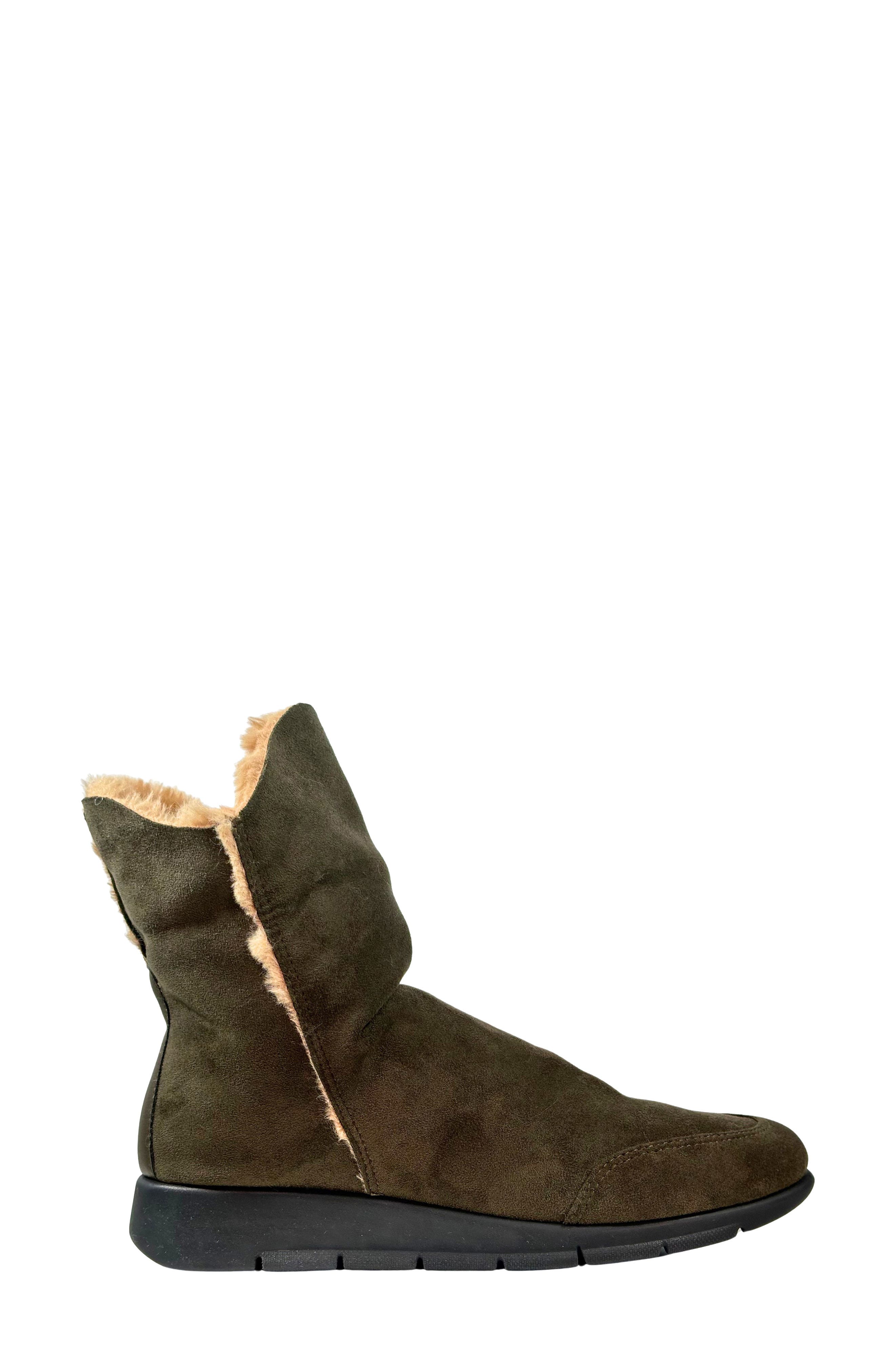 SAYDO Foxglove Faux Fur Bootie, Alternate, color, 