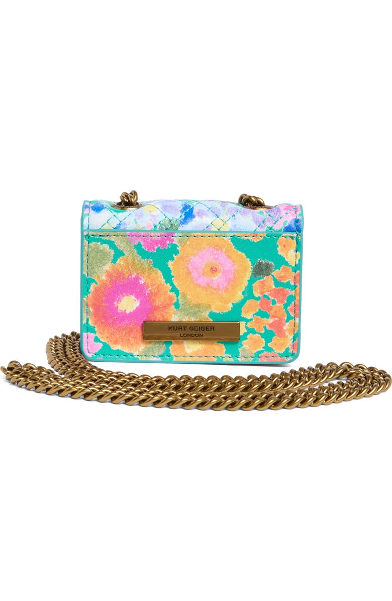 Kurt Geiger London Micro Kensington Floral Crossbody Bag, Alternate, color,