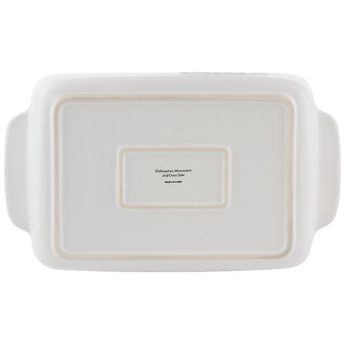 Crock-pot Crockpot 2.5 Quart And 3.5 Quart Rectangular Stoneware Bake Pan Set In White