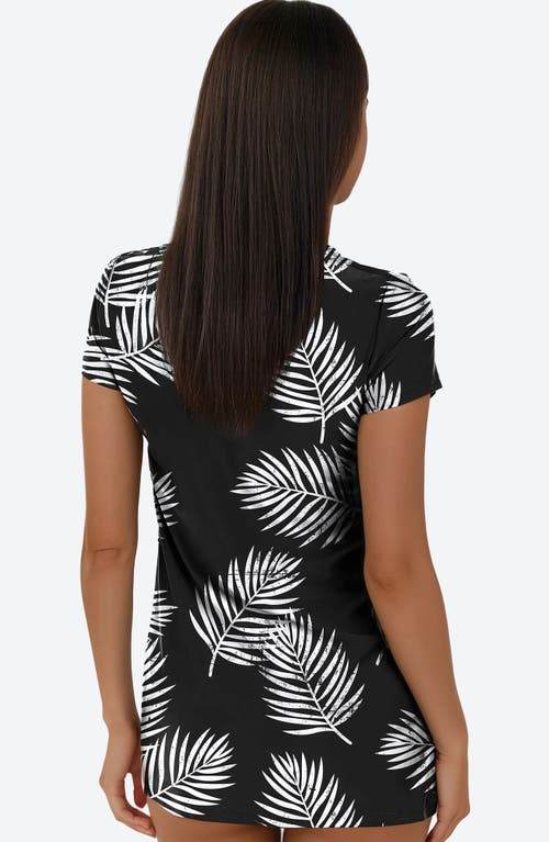 Calypsa Anna Swim Tunic In Black