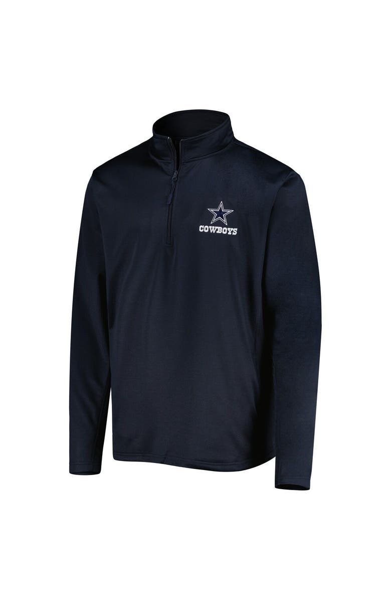 DUNBROOKE Men's Dunbrooke Navy Dallas Cowboys All-Star Tech Quarter-Zip Top, Alternate, color, Navy
