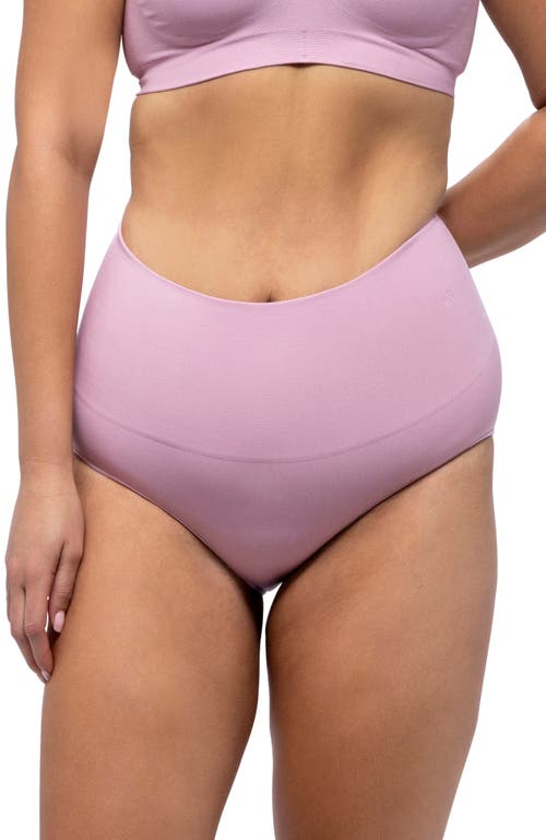Underoutfit Smoothing At Waist Brief In Purple