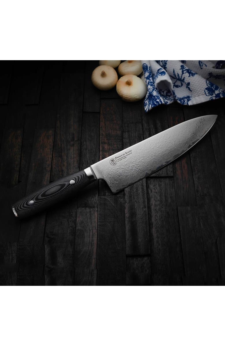 Prince of Scots Damascus Chef's Knife, Alternate, color, NO COLOR