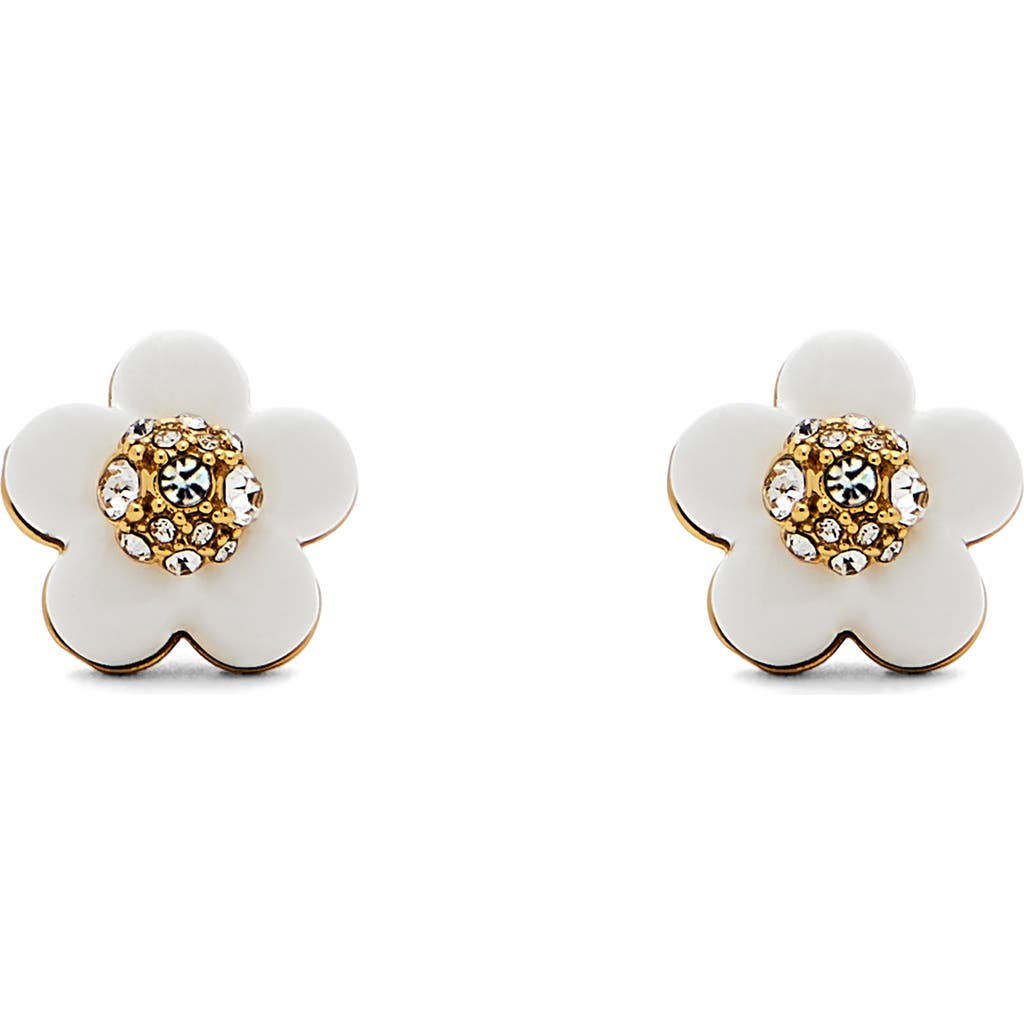 Marc Jacobs The Enamel Wild Daisy Stud Earrings