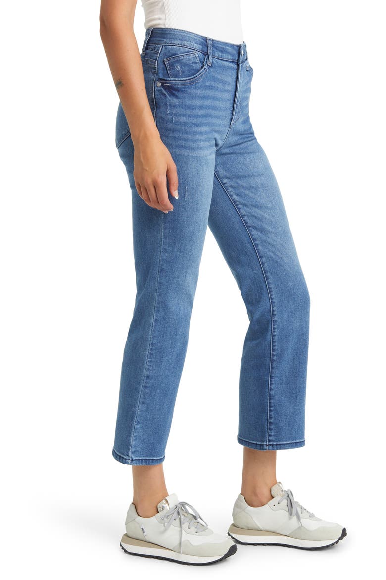 'Ab'Solution High Waist Ankle Flare Jeans (Nordstrom Exclusive), Alternate, color, BLUE VINTAGE