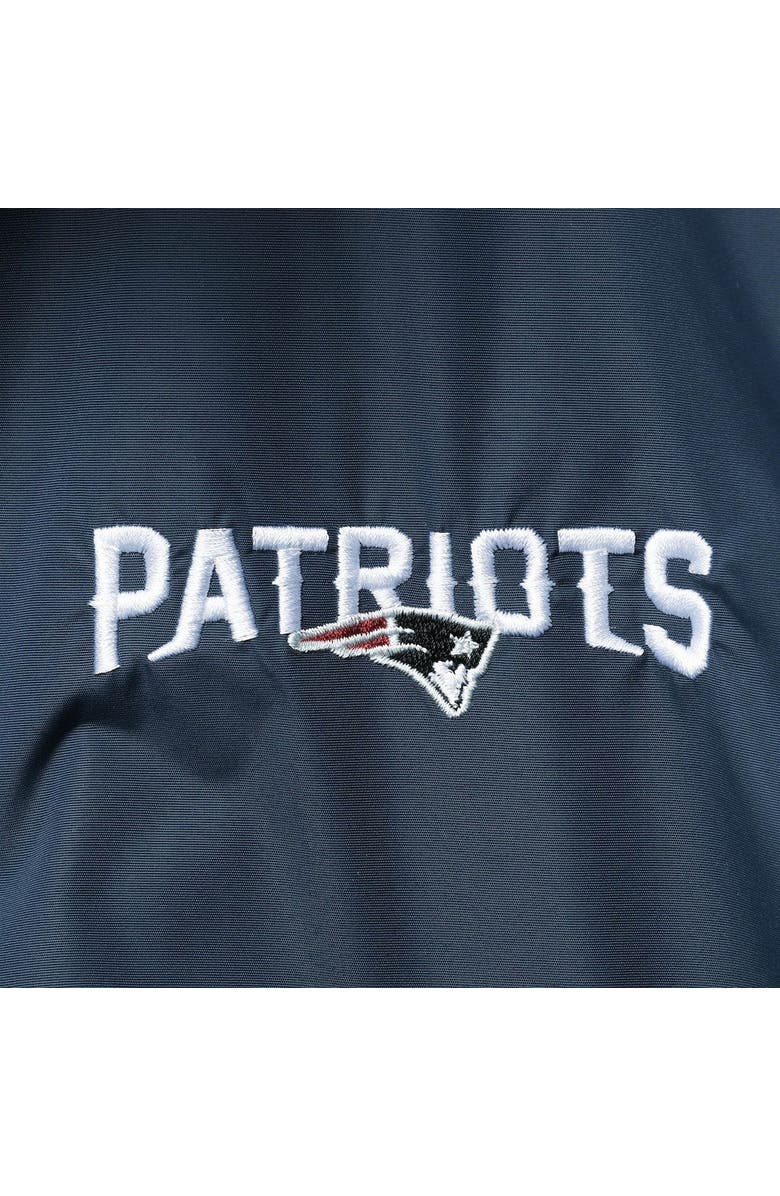 DUNBROOKE Men's Dunbrooke Navy New England Patriots Triumph Fleece Full-Zip Jacket, Alternate, color, Navy