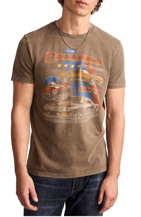 Camaro Cotton Graphic T-Shirt