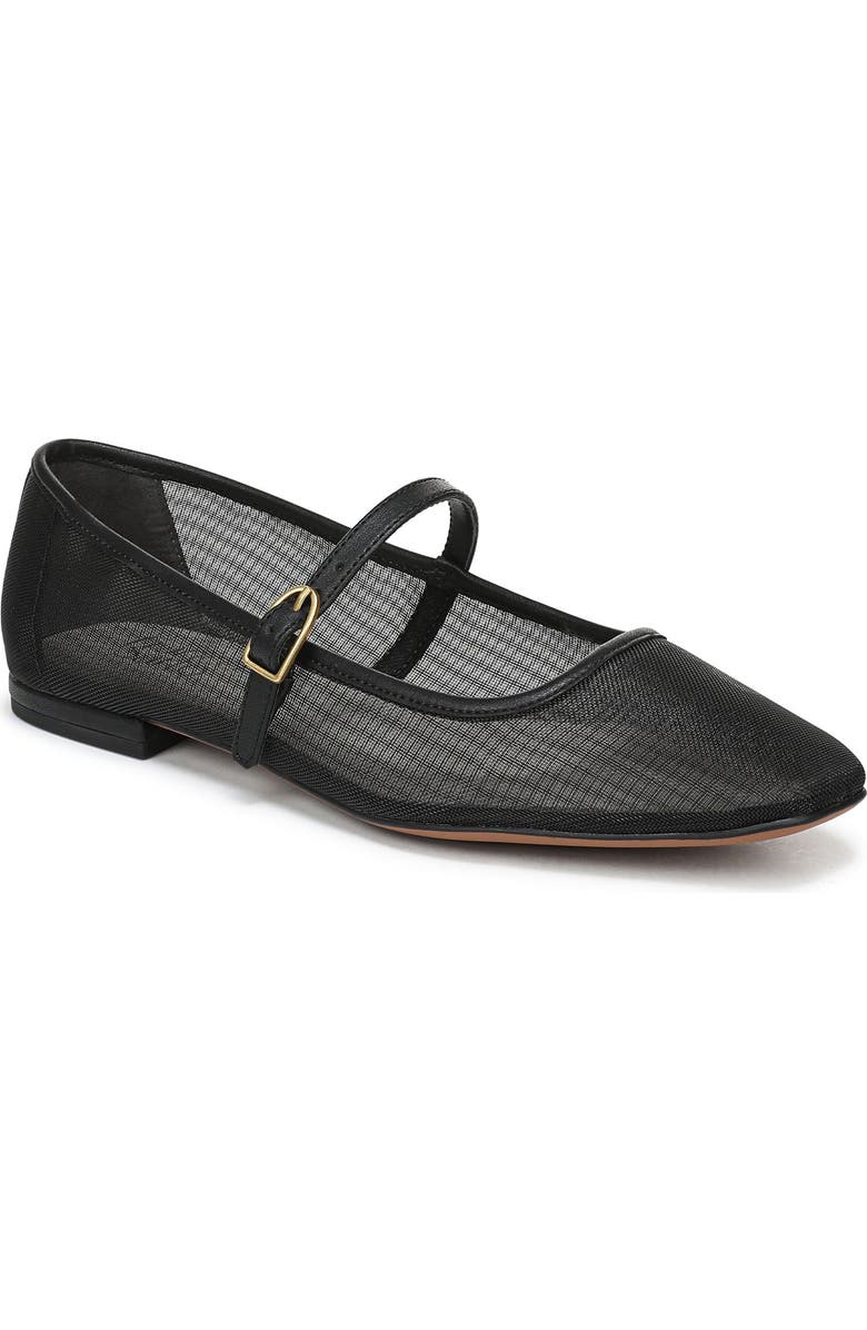 Franco Sarto Valie Mary Jane Flat, Main, color, Black