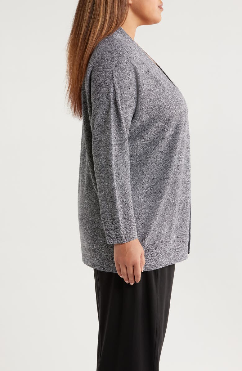 Eileen Fisher Organic Linen & Cotton Cardigan, Alternate, color,