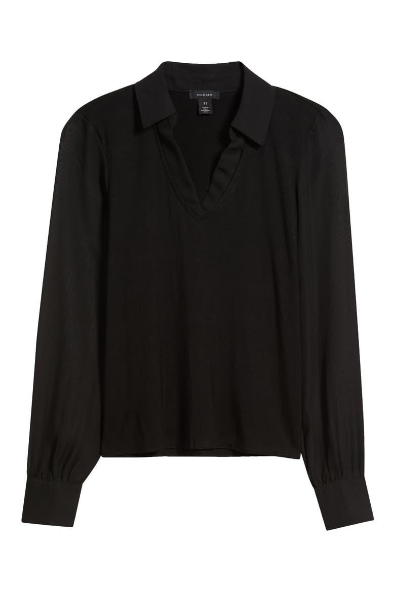 Layered Look Sweater Vest, Alternate, color, RICH BLACK