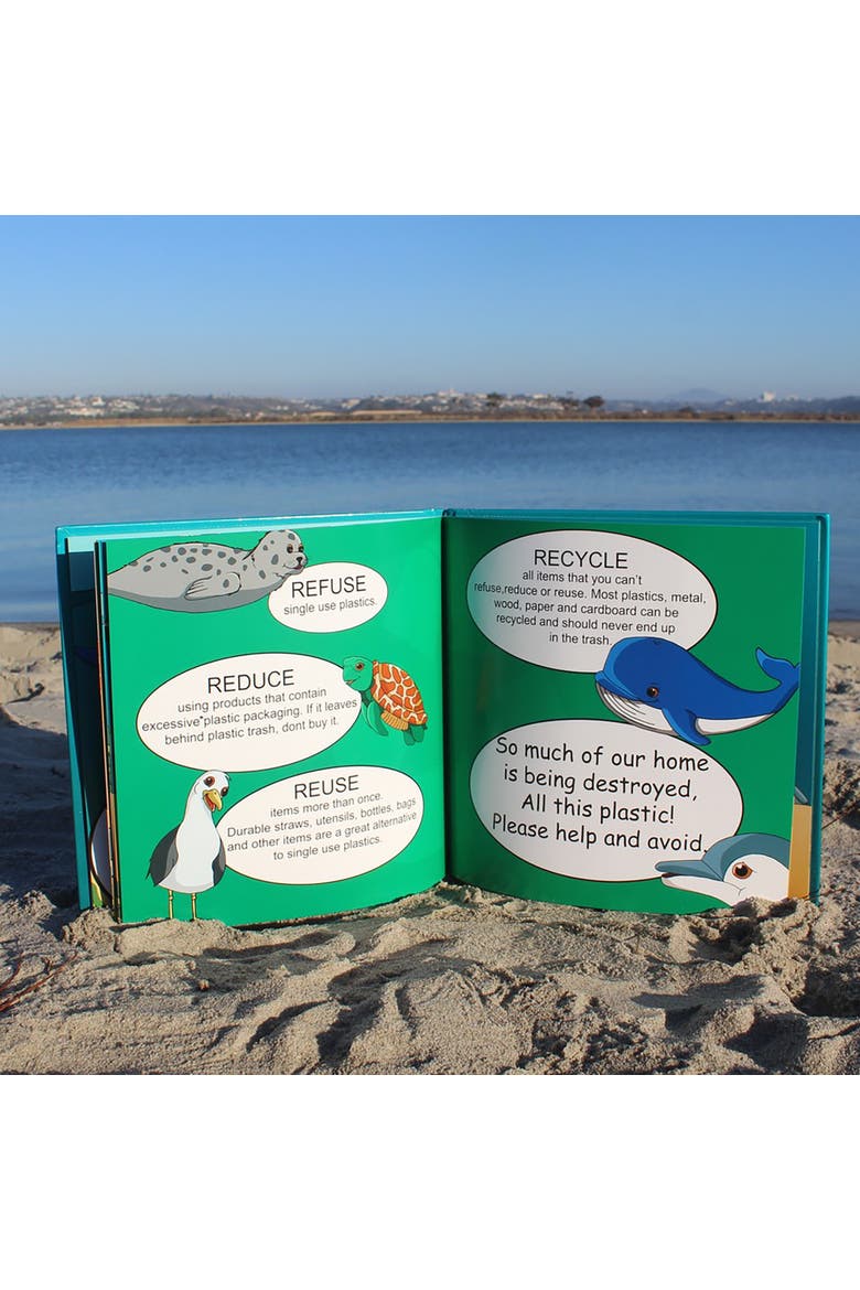 'Shore Buddies & The Plastic Ocean Children's Hardcover Picture Book 35, Alternate, color, Multicolored