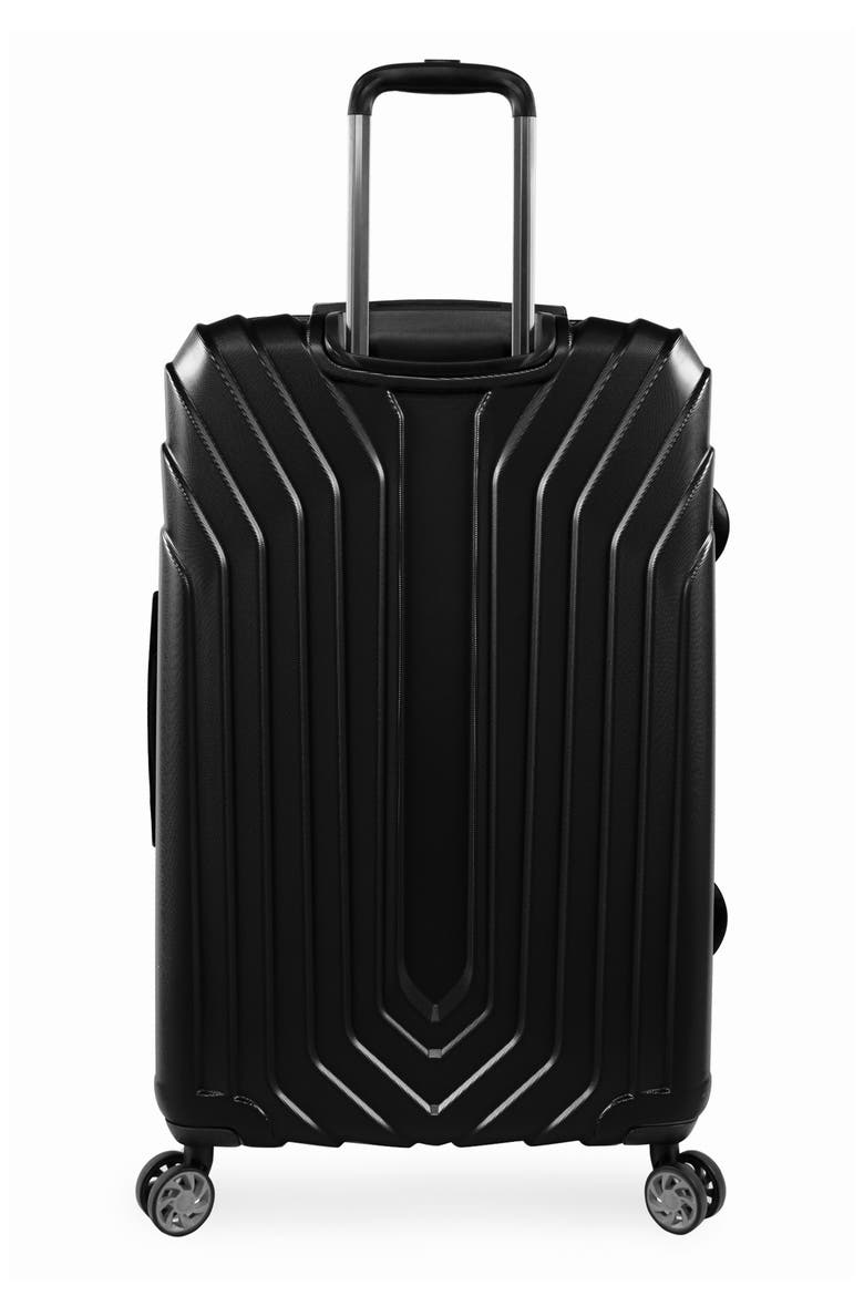 Blake 4-Wheeled Suitcase, Alternate, color, BLACK