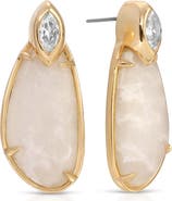 Ettika Majestic Stone Drop Earrings