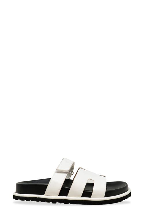 CHASE & CHLOE CHASE AND CHLOE FLATFORM SLIDE SANDAL 