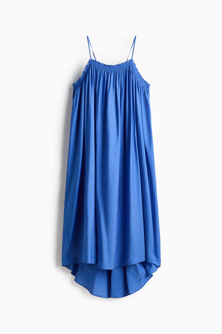 A-line Low-back Dress, Alternate, color, Blue