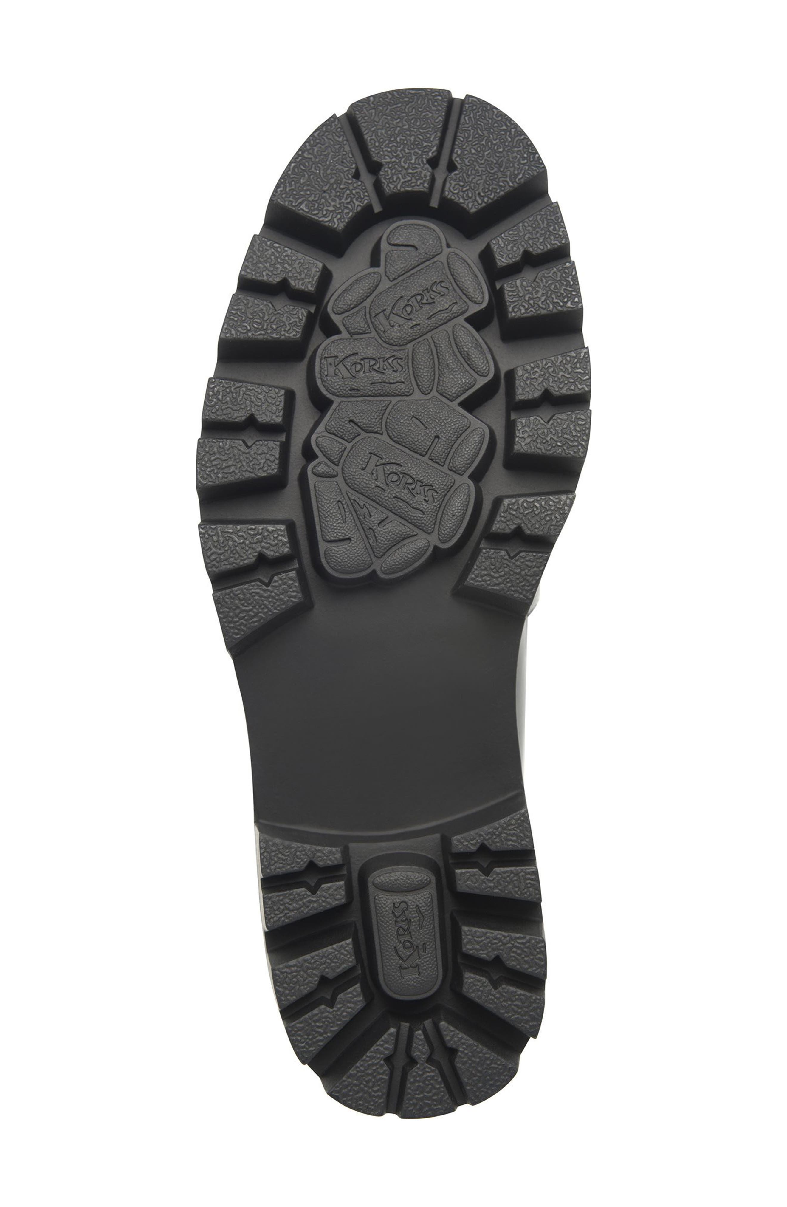 KORKS Vara Platform Loafer, Alternate, color, Black