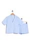 selected Blue F- White Nina Stripe