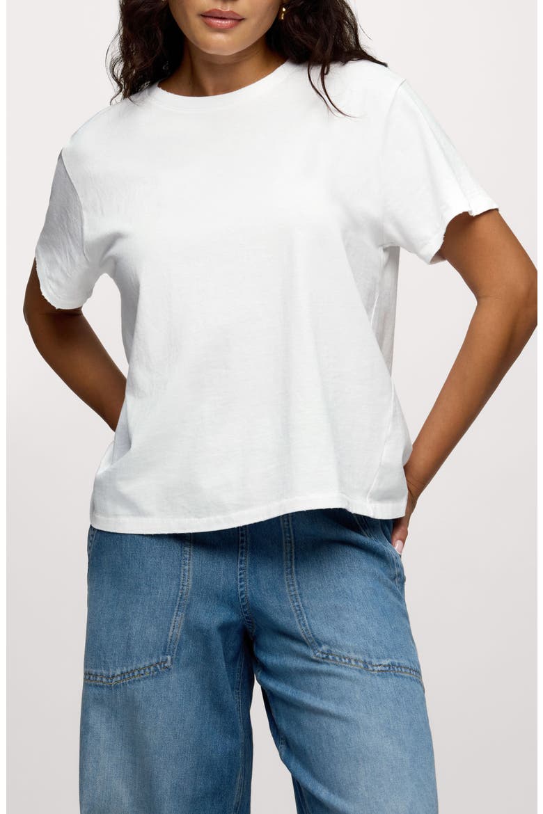 Everyday Cotton T-Shirt, Main, color, WHITE