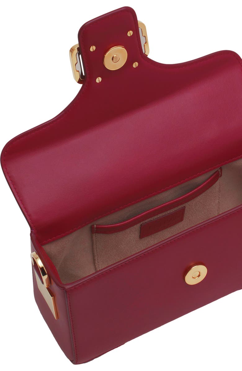 Lanvin Nano Pencil Cat Leather Bag, Alternate, color,