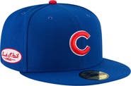 New Era Men's New Era  Royal Chicago Cubs Buck O'Neil On Field 59FIFTY Fitted Hat