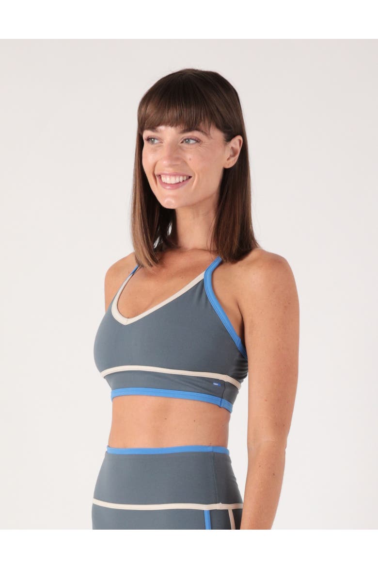 Flyer Bra, Alternate, color, Slate/Oatmilk/Azure
