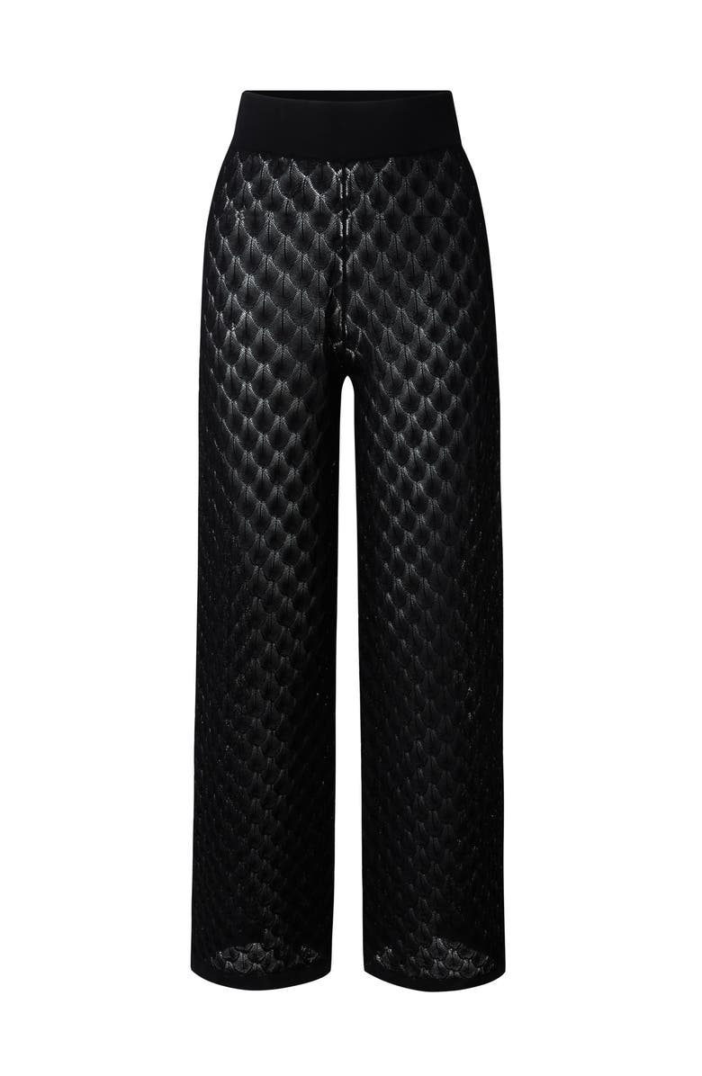 Malina Alissa Knitted Pants, Alternate, color, Black