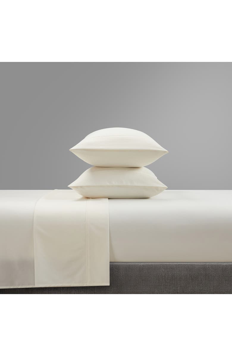 CHIC Ashton Solid Pipe Trim 4-Piece Sheet Set - King Size, Alternate, color,