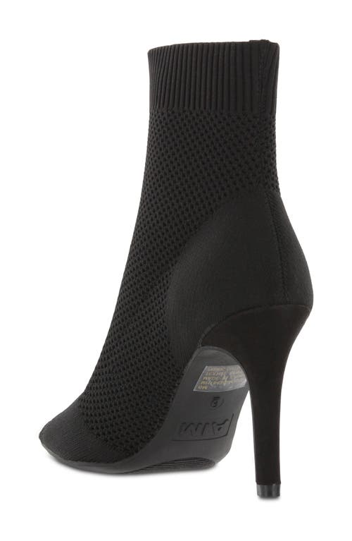 Mia Saddie Flyknit Bootie In Black Fly
