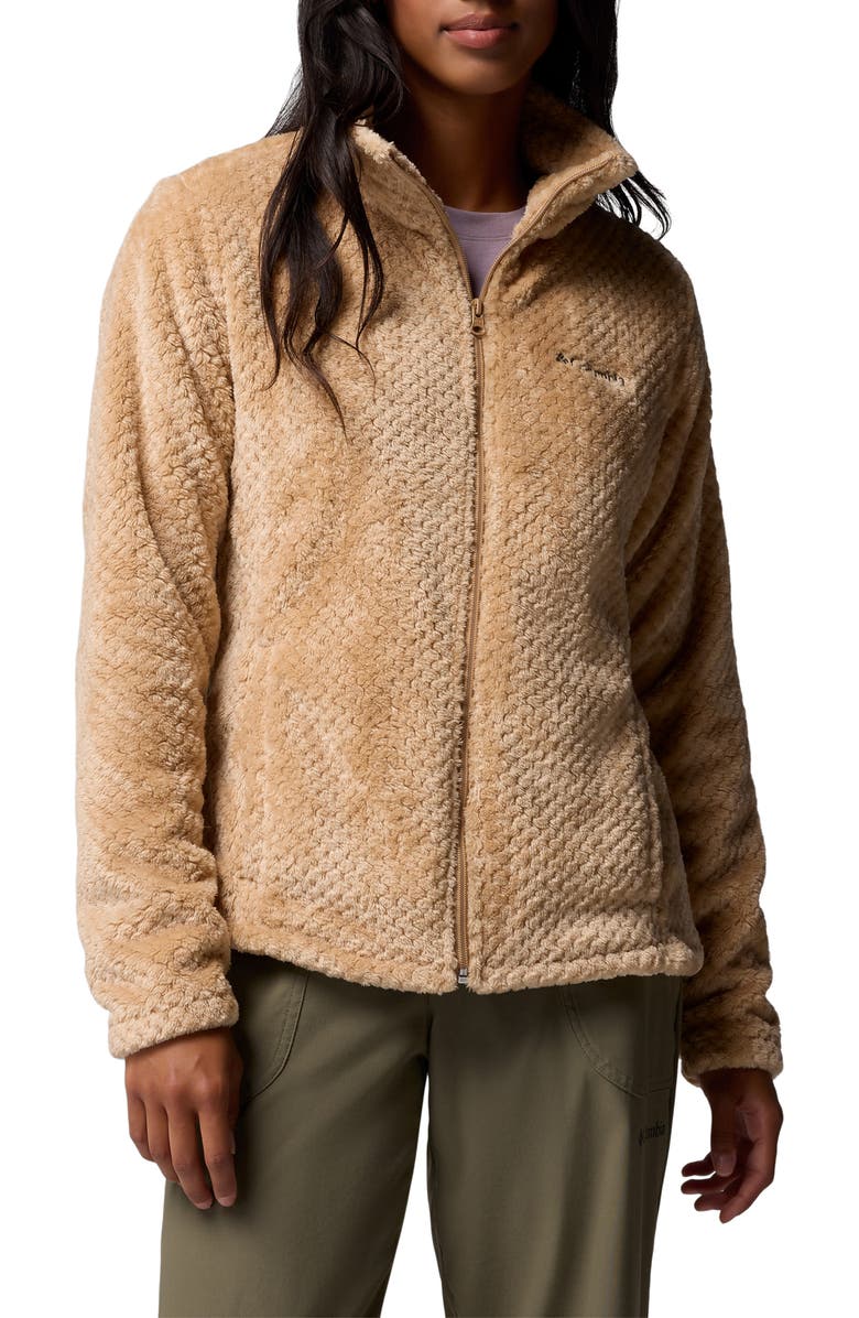 Columbia Beech Forest Full Zip Fleece Jacket, Main, color, Canoe