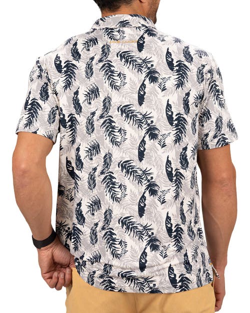 Black Clover Hidden Clover Polo In White