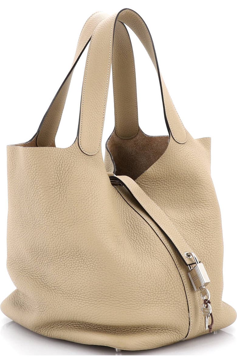 Pre-Owned Hermes Picotin Lock Bag Clemence GM, Alternate, color, Trench