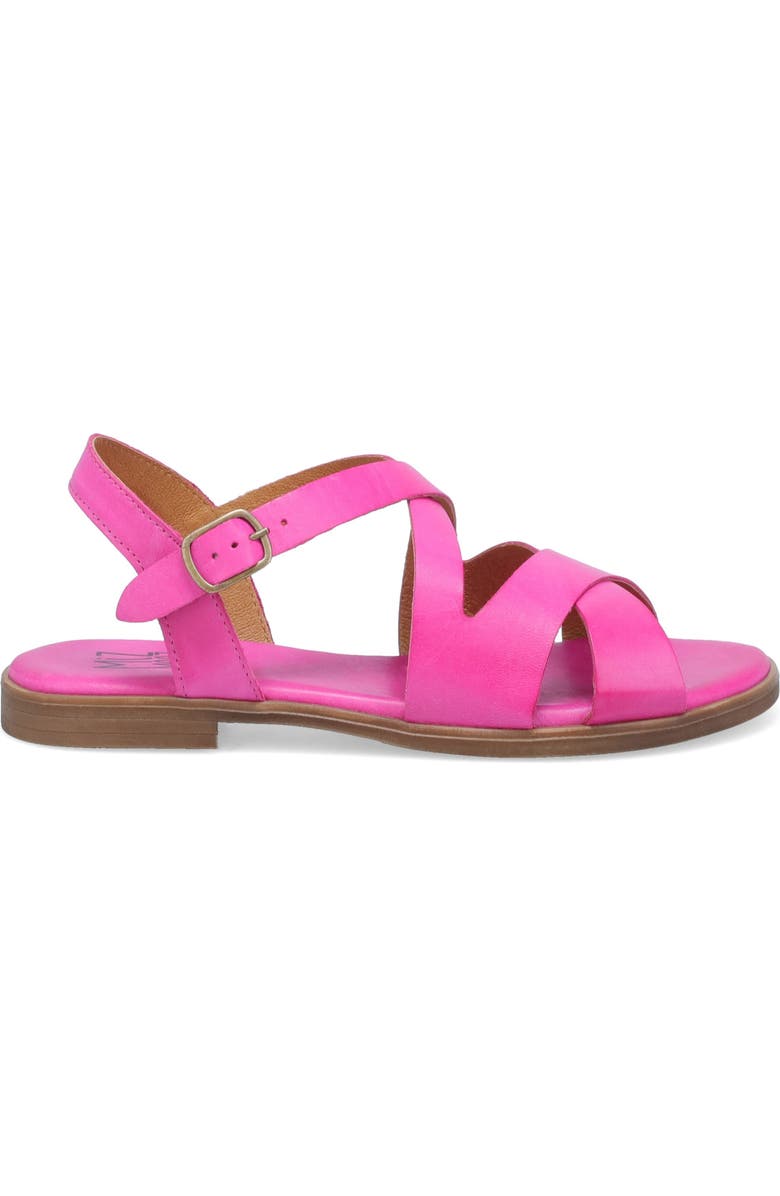 Miz Mooz Lilium Ankle Strap Sandal, Alternate, color, Fuchsia