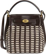 Mulberry Islington Woven Leather Bucket Bag