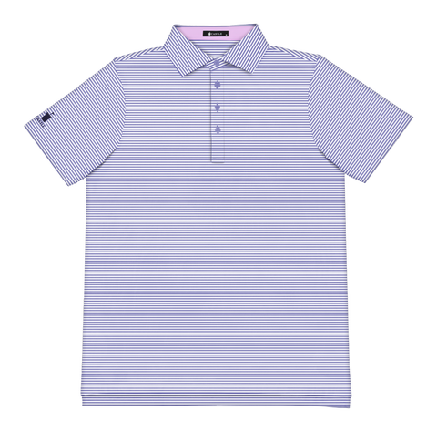 Stripe Yarn-Dye Performance Polo Shirt