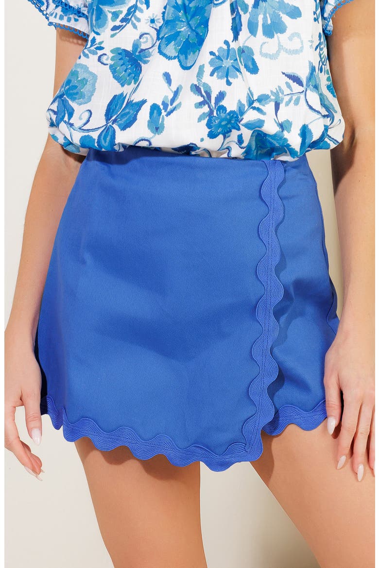 Ric Rac Ribbon Skort, Alternate, color, BLUE
