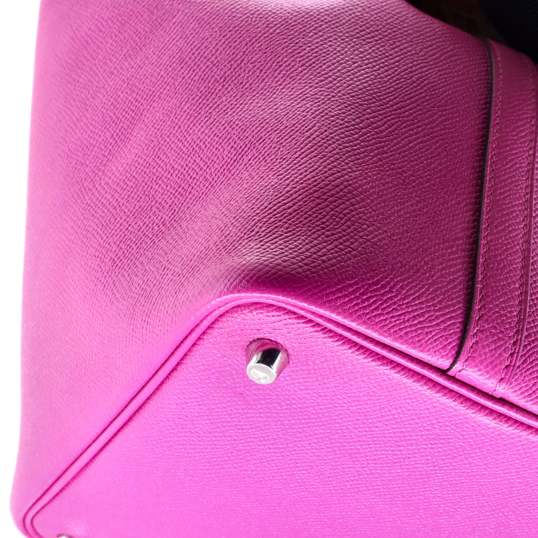 Pre-Owned Hermes Picotin Lock Bag Tressage Epsom PM, Alternate, color, Magnolia