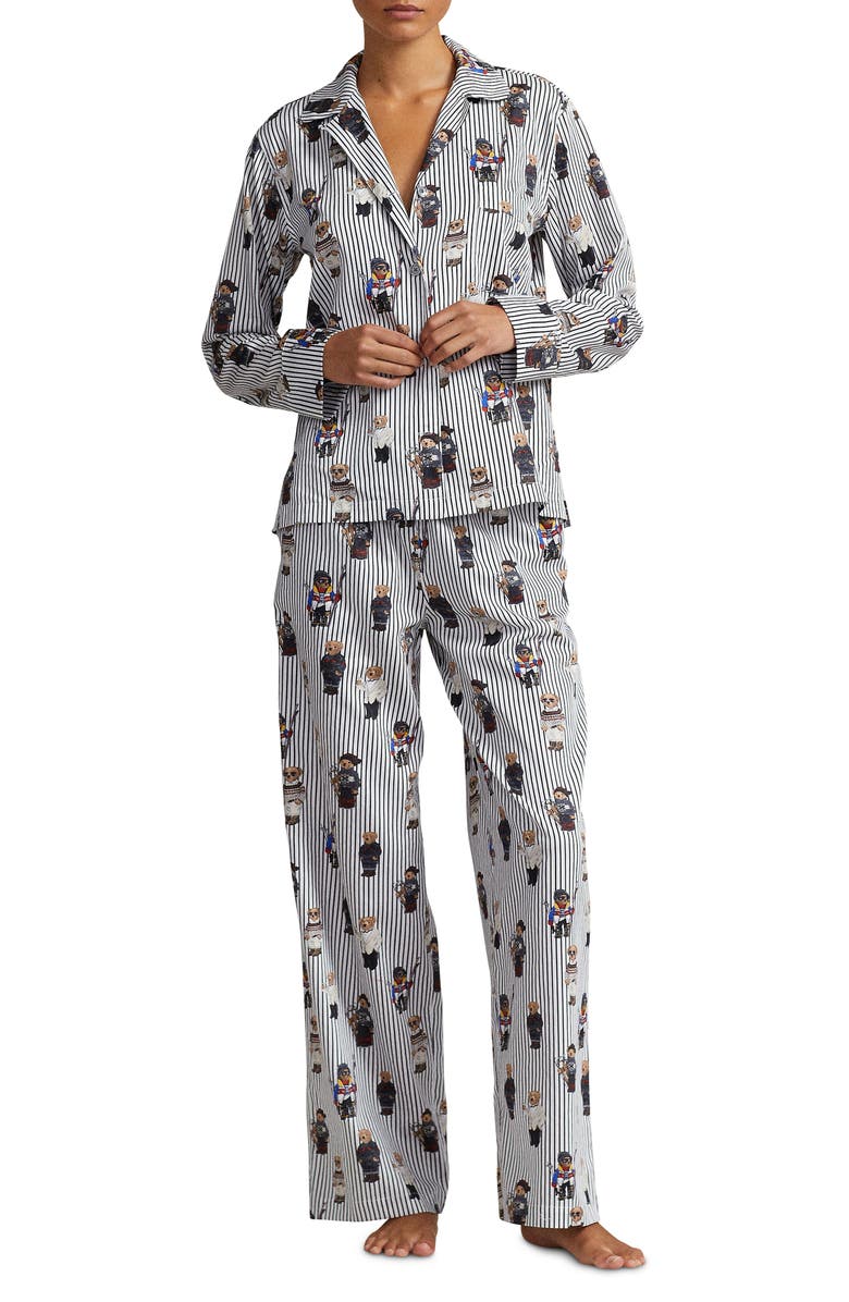 Polo Ralph Lauren Madison Cotton Pajamas, Alternate, color, 