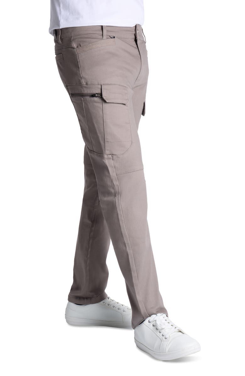 XRAY Slim Cargo Pants, Alternate, color, Grey