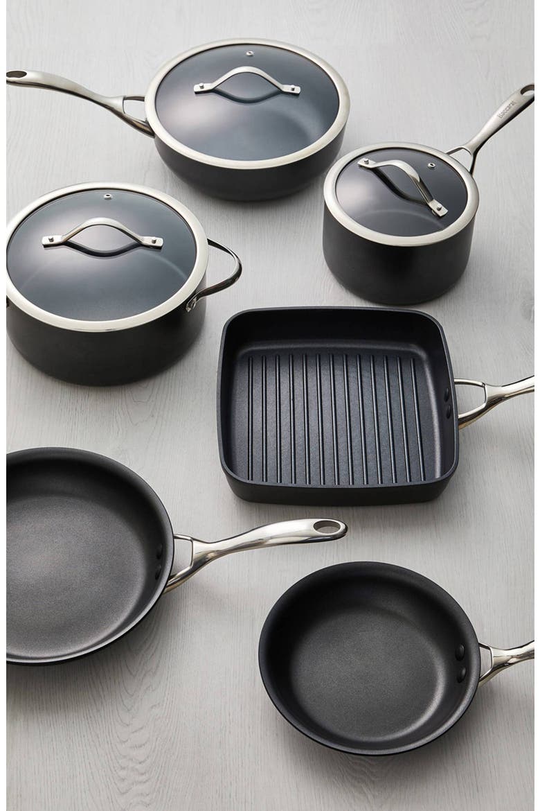 iD3® Cookware Set 9pc, Alternate, color, BLACK