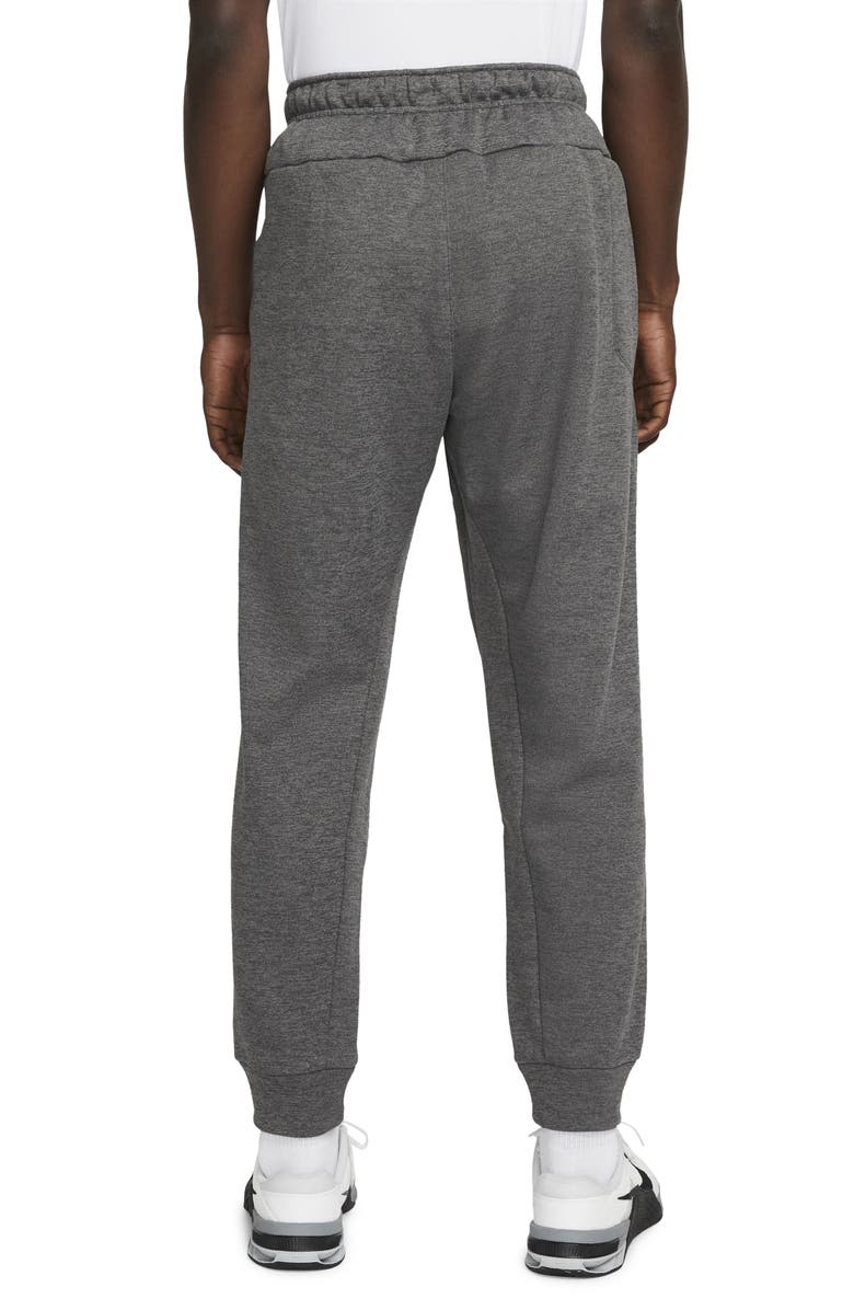 Nike Therma-FIT Tapered Training Pants, Alternate, color, Heather/ Dark Grey/ Black