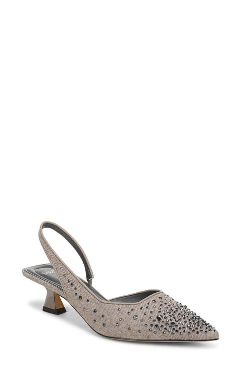 Devin Pointed Toe Slingback Pump