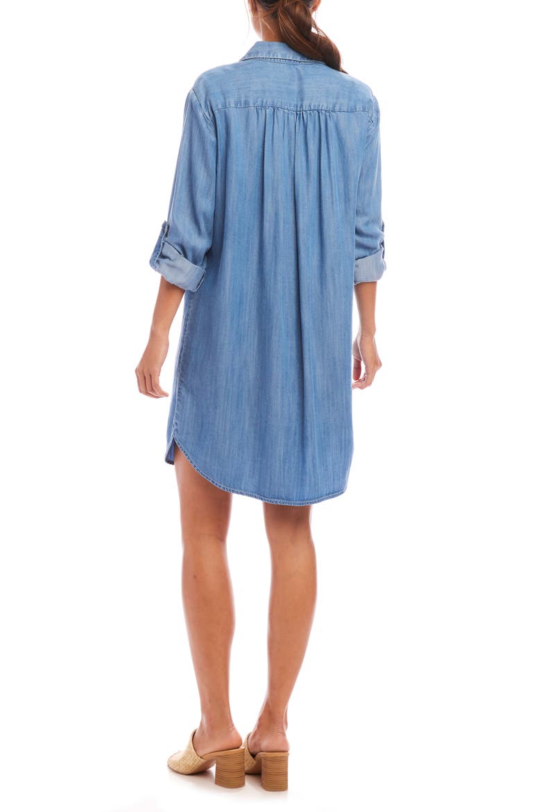 Chambray Shirtdress, Alternate, color, CHAMBRAY