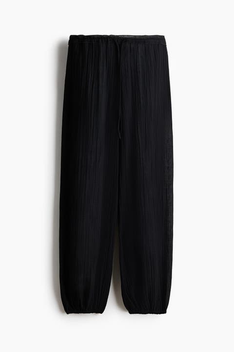 Balloon Drawstring Trousers
