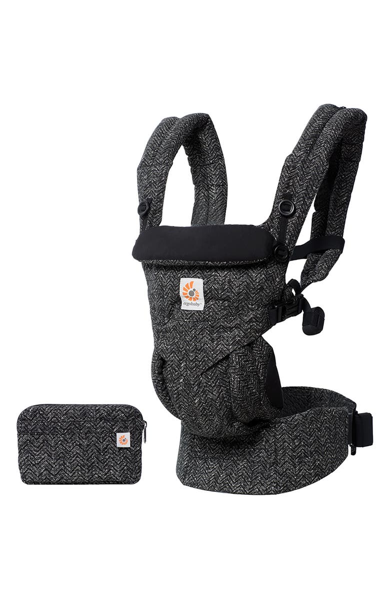 ERGObaby Omni 360 Herringbone Print Baby Carrier, Main, color,