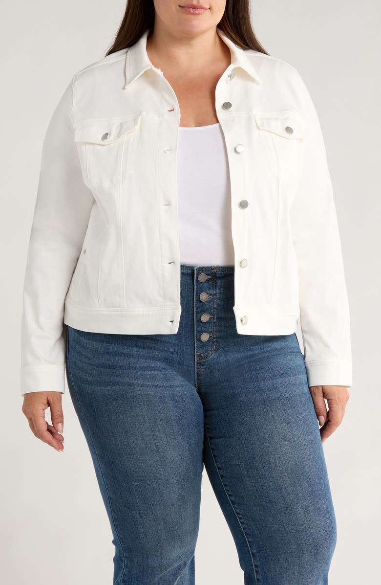 Liverpool Los Angeles Classic Denim Jacket, Main, color,