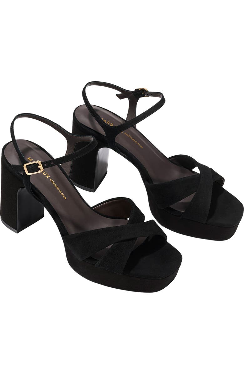 MARGAUX The Paloma Platform, Alternate, color, Black Suede