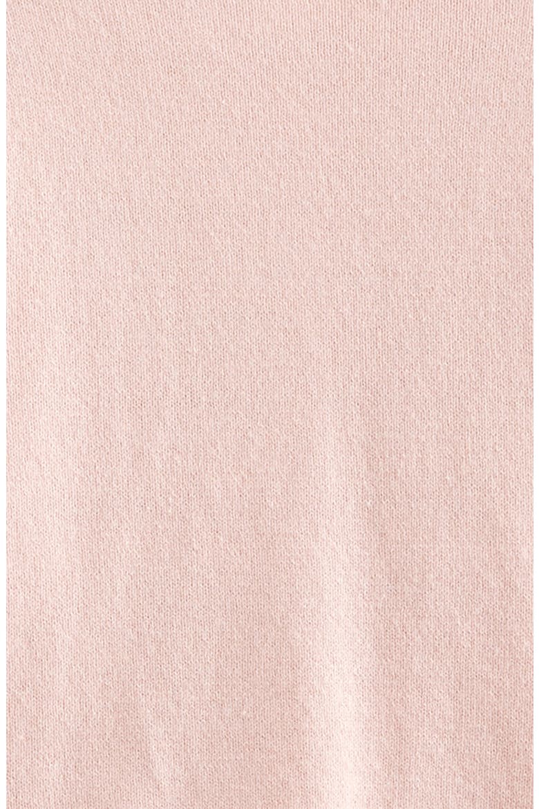 Pointelle Heart Cardigan & Sweater Pants Set, Alternate, color, PINK LOTUS