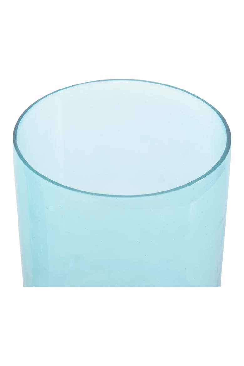 Set Of 2 Glass Vases, Alternate, color, BLUE
